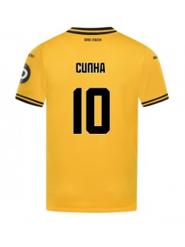 Wolves Matheus Cunha #10 Domaci Dres 2024-25 Kratak Rukavima